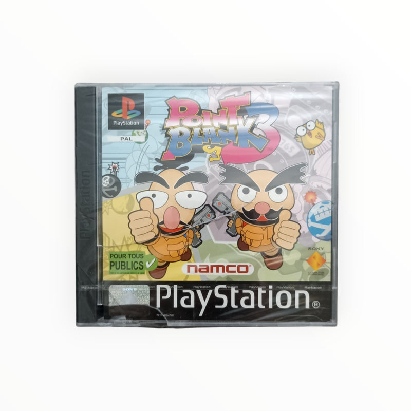 POINT BLANK 3 playstation 1 (PS1) neuf sous blister