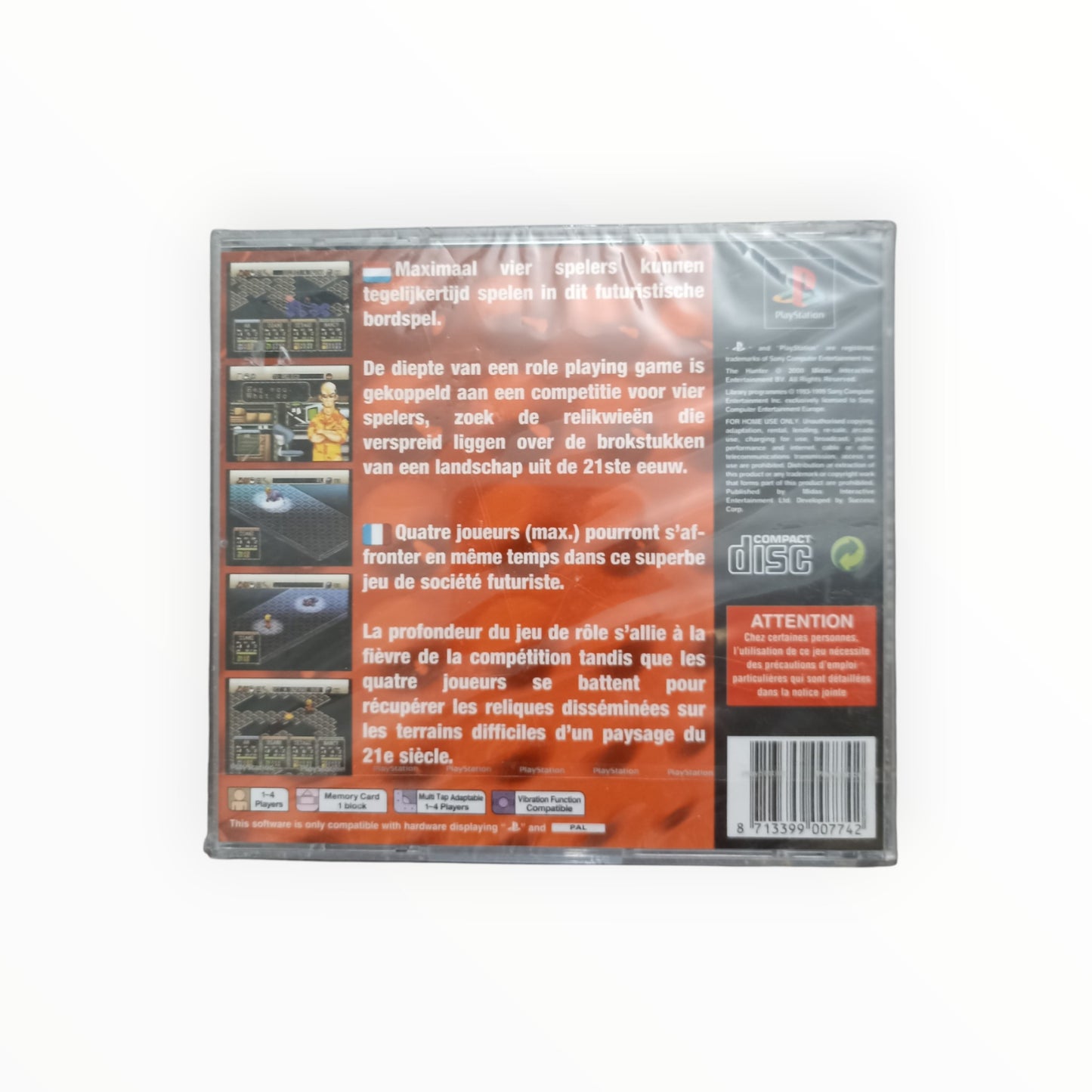 THE HUNTER playstation 1 (PS1) neuf sous blister