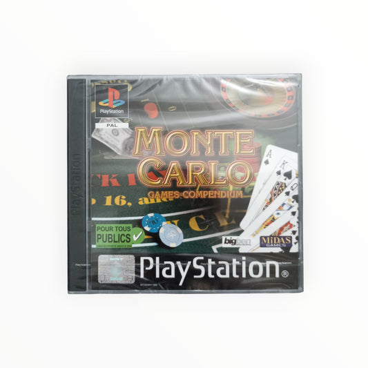 MONTECARLO GAMES COMPENDIUM playstation 1 (PS1) neuf sous blister