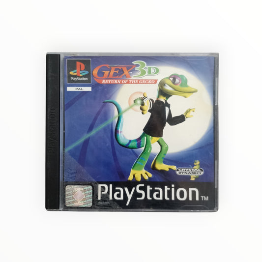 GEX 3D RETURN OF THE GECKO playstation 1 (PS1)