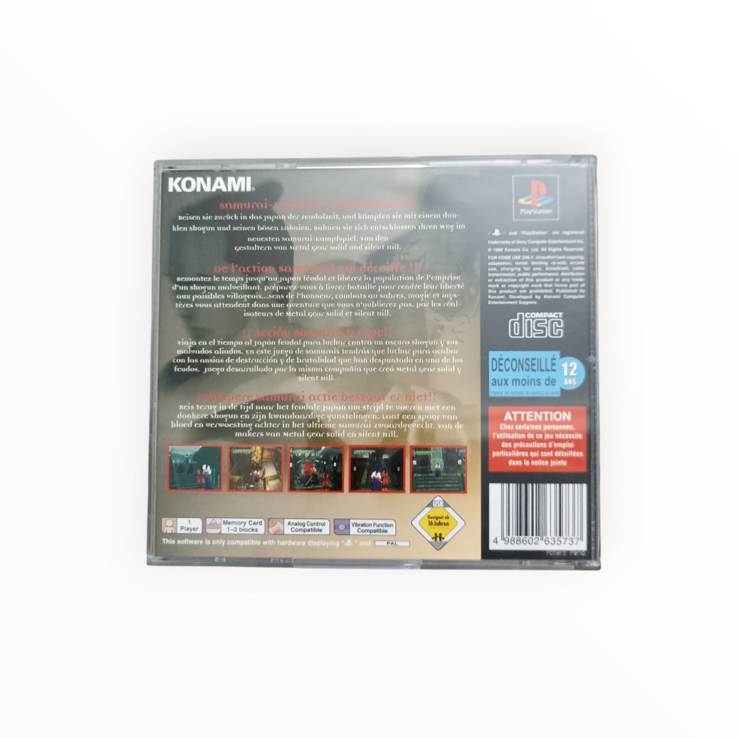 RONIN BLADE playstation 1 (PS1)