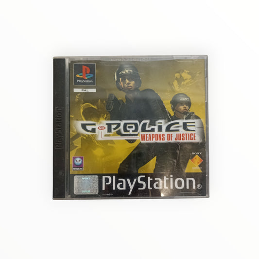 G-POLICE WAEPONS OF JUSTICE playstation 1 (PS1)