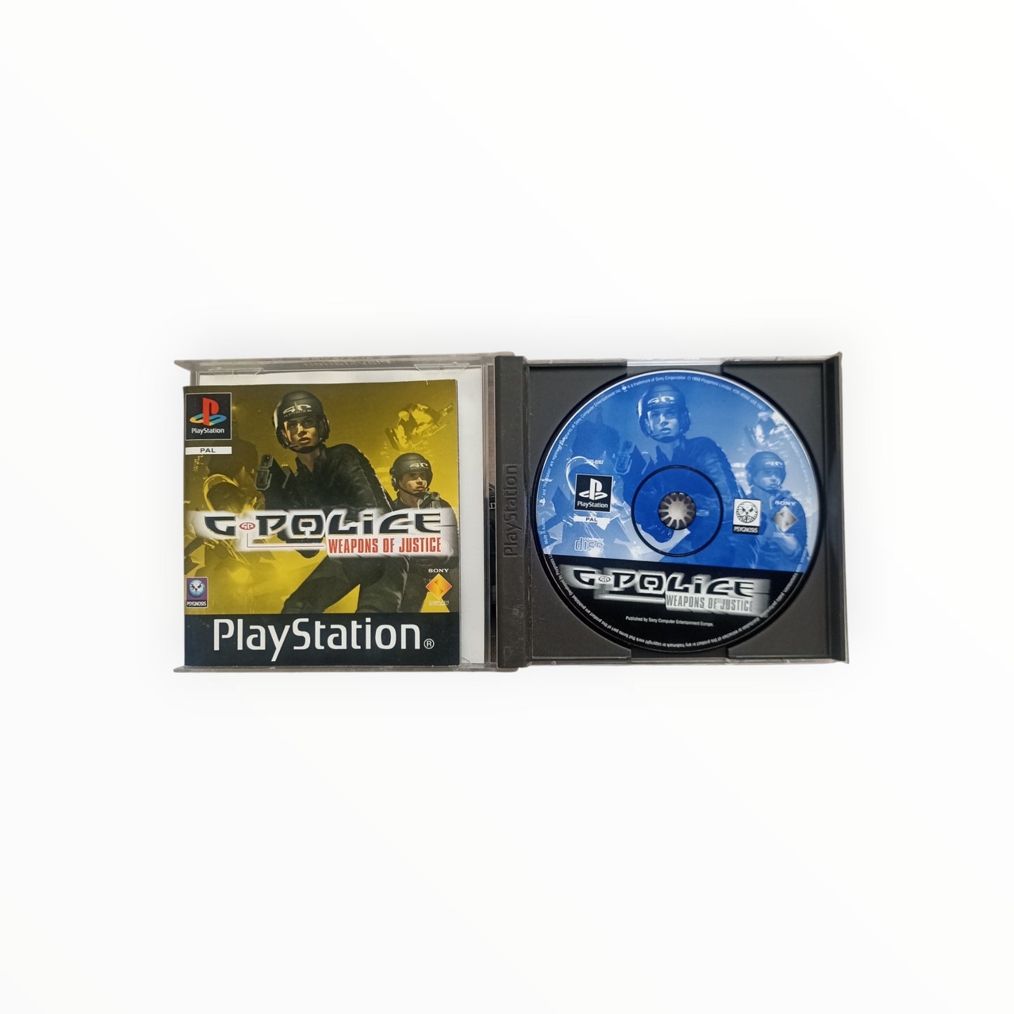 G-POLICE WAEPONS OF JUSTICE playstation 1 (PS1)
