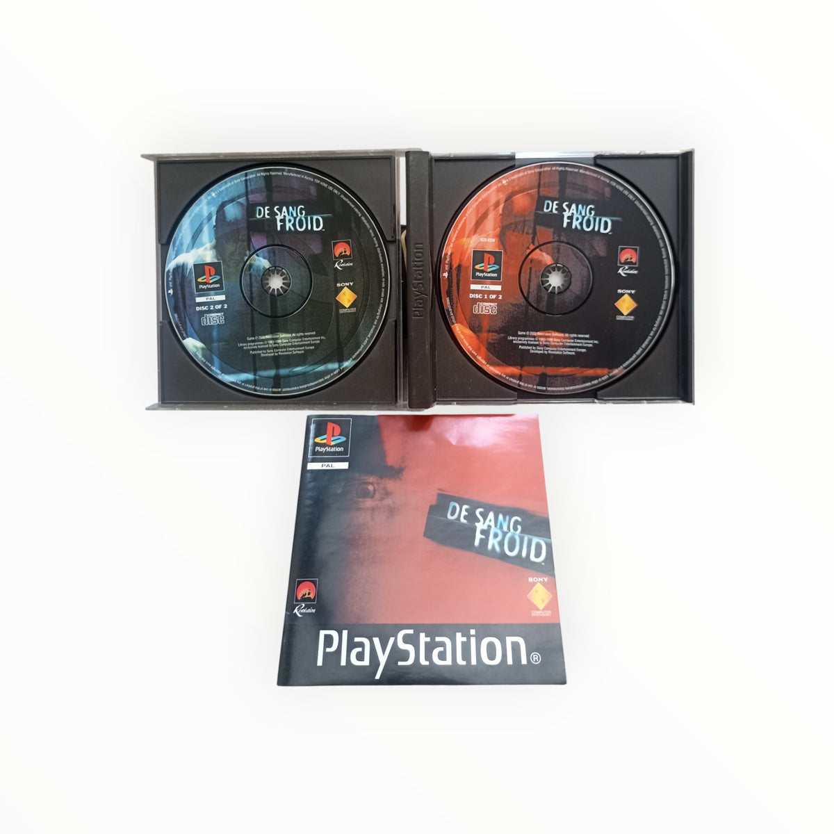 De Sang Froid – PlayStation 1 (Complet)