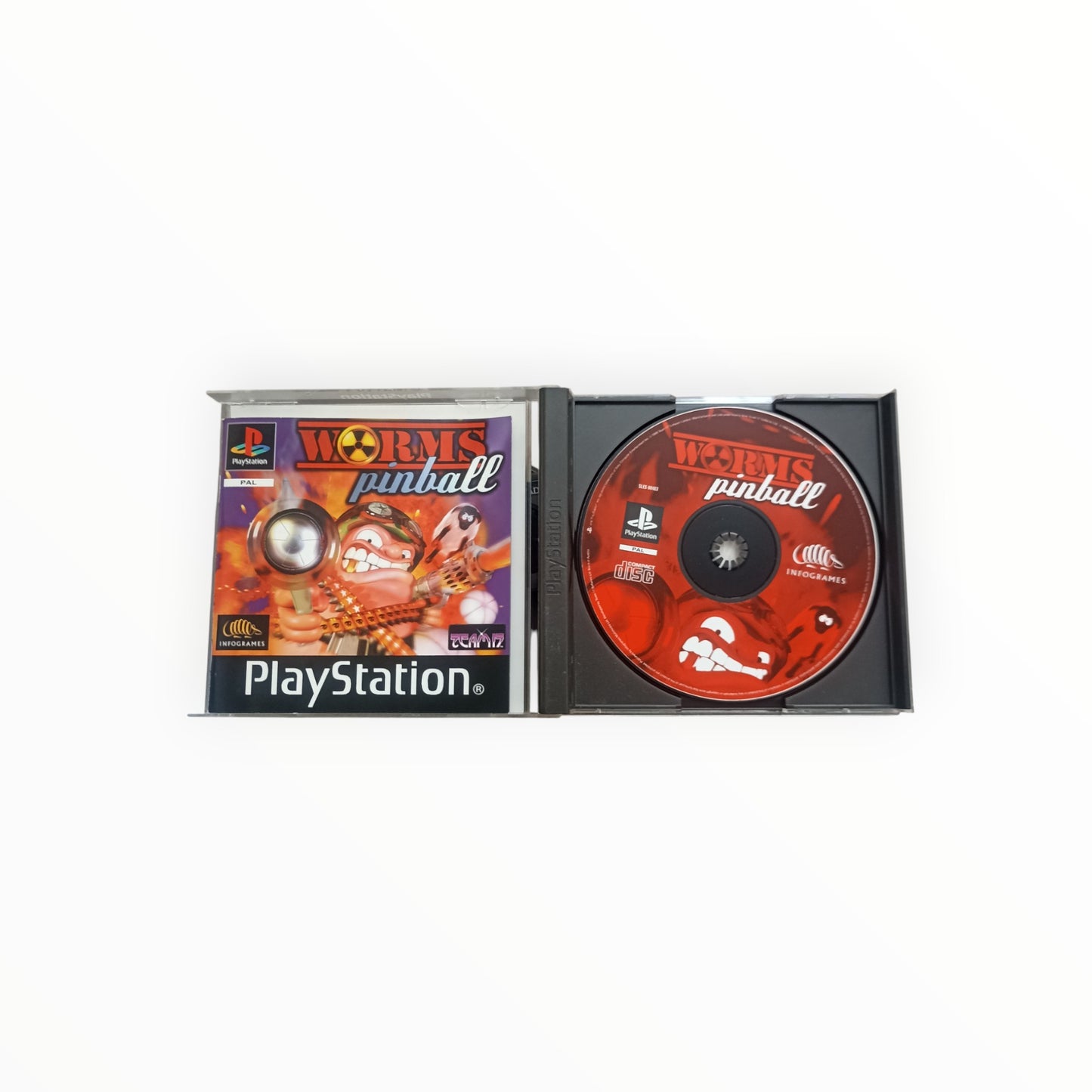 WORMS PINBALL playstation 1 (PS1)