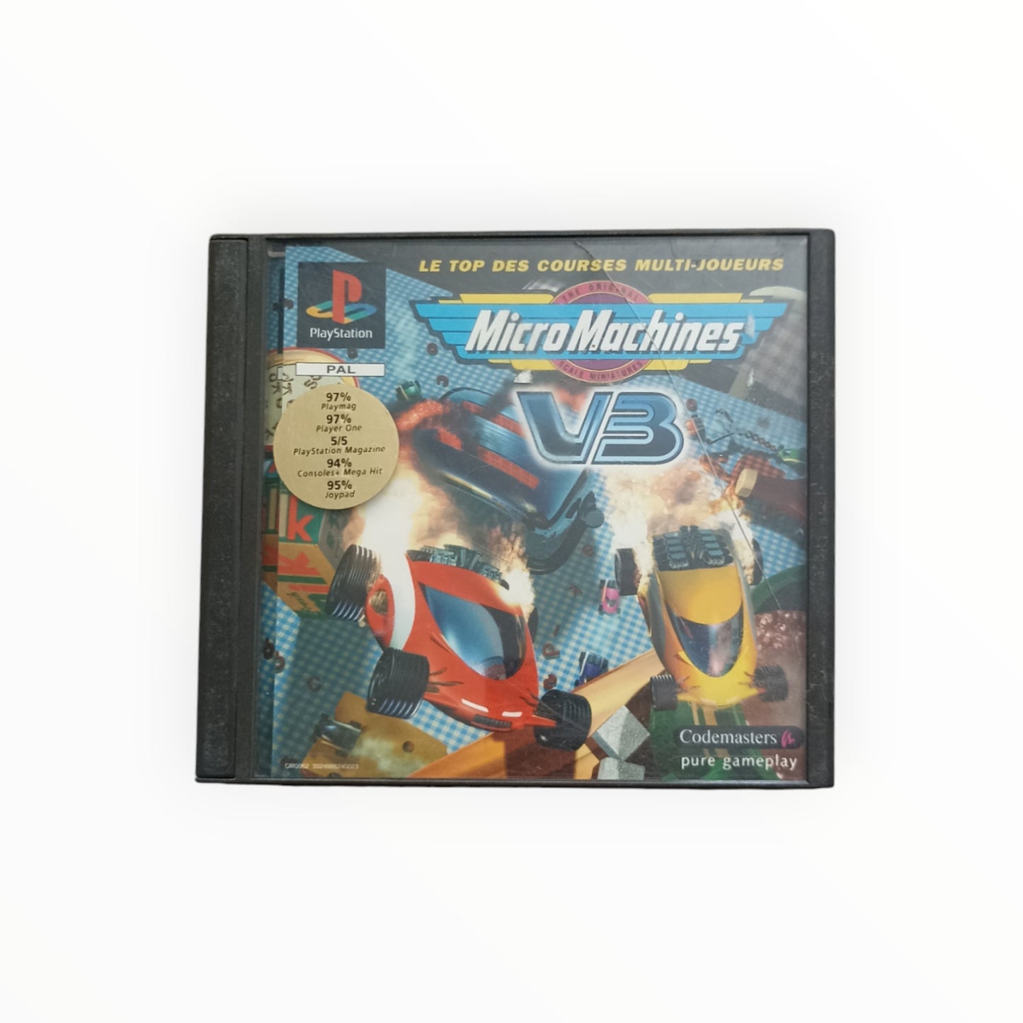 Micro Machines V3 – PlayStation 1 (Complet, Value Series)