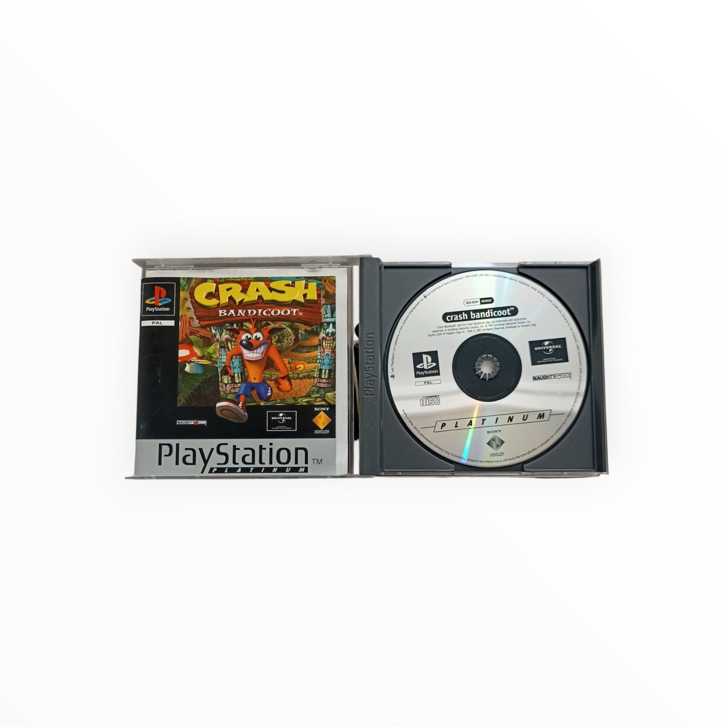 CRASH BANDICOOT platinium playstation 1 (PS1)
