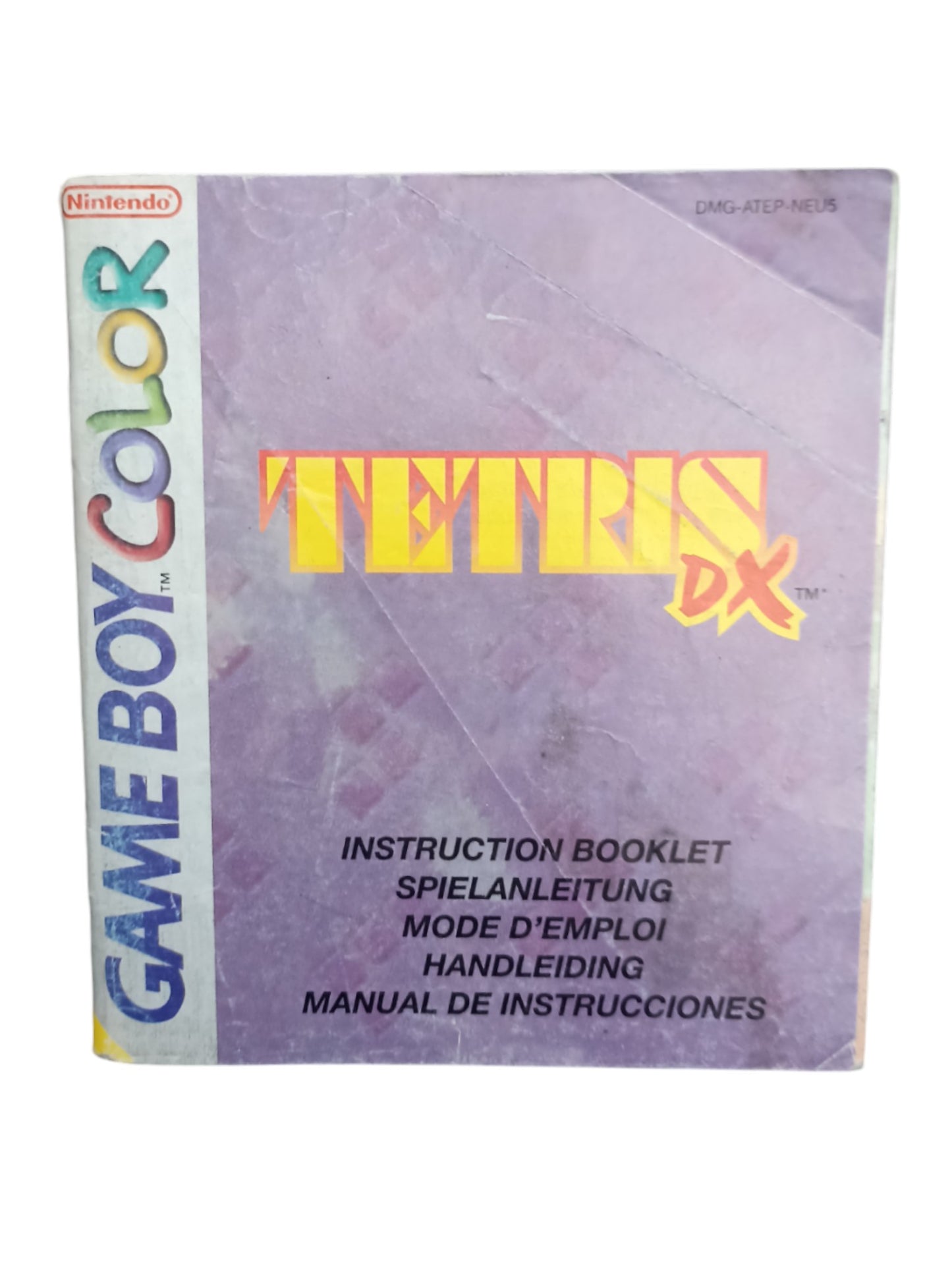 Notice seule Tetris DX Game Boy Color (GBC)