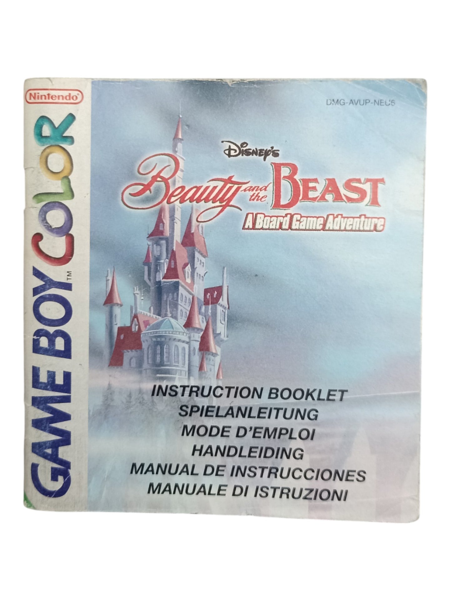 Notice seule Beauty and the Beast Game Boy Color (GBC)