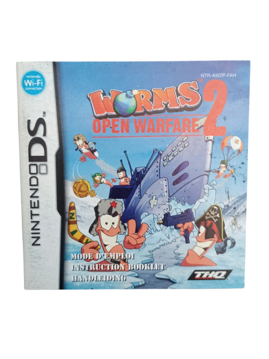Notice seule Worms 2 Nintendo DS