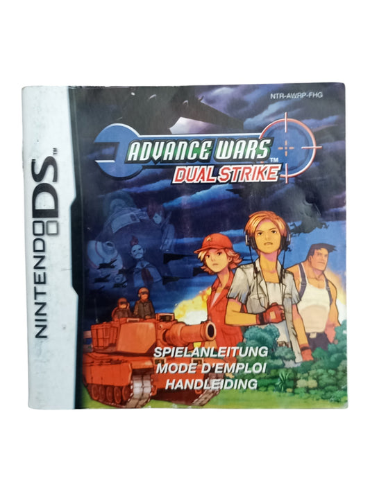 Notice seule Advance Wars Dual Strike Nintendo DS