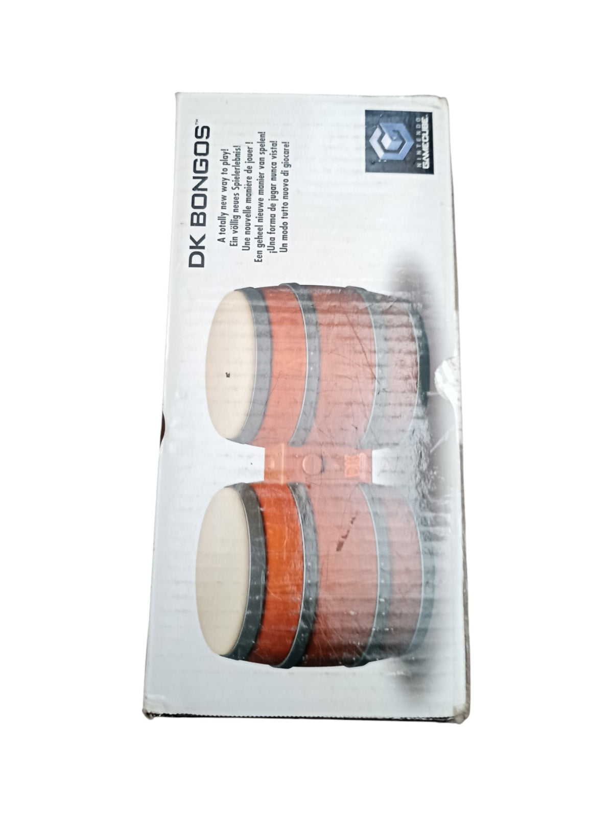 DK Bongos – Accessoire officiel Nintendo GameCube (Complet, sans cale)