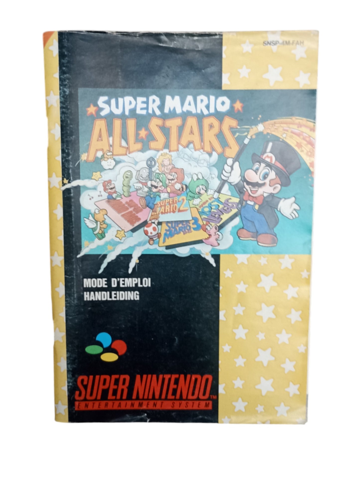 Notice Super Mario All Stars Super Nintendo (SNES)