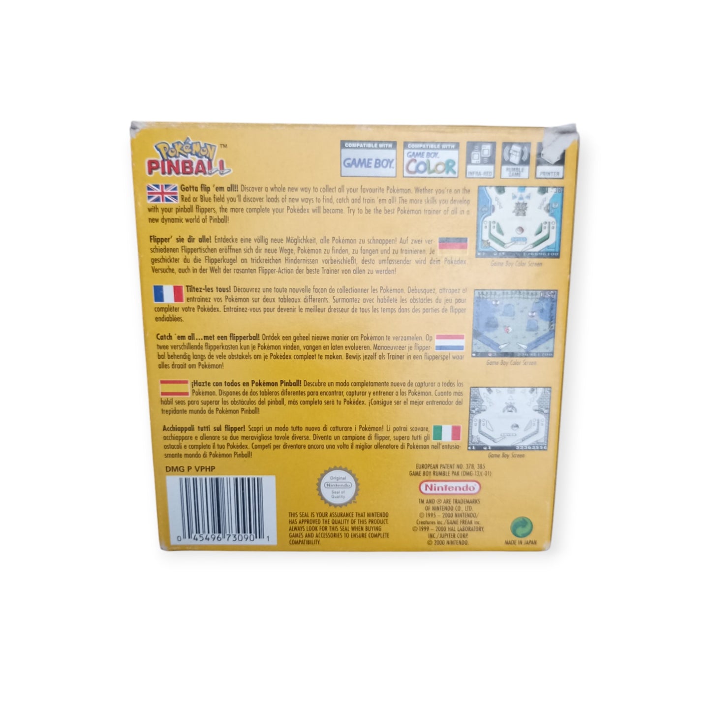 Pokémon Pinball Game Boy Color