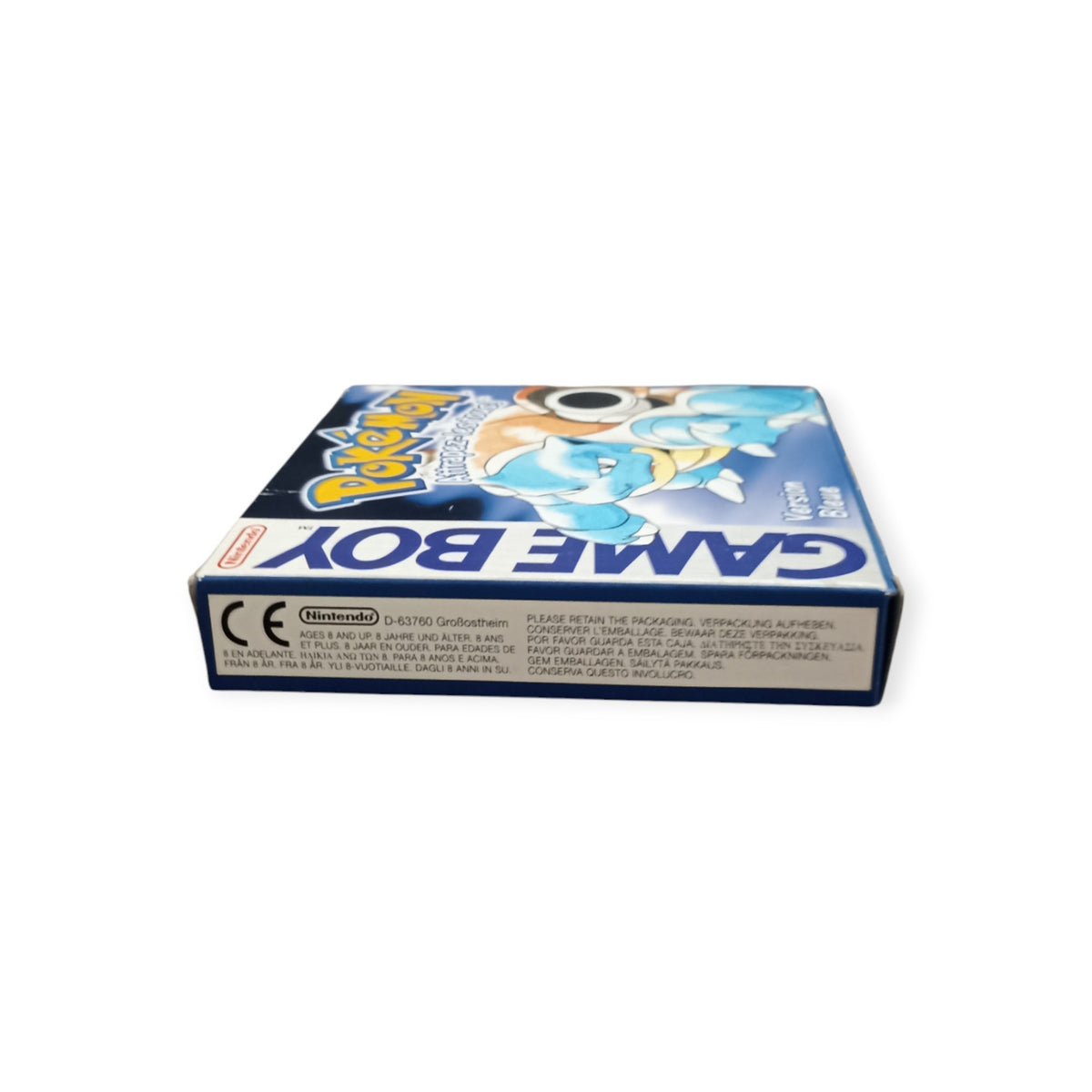 Pokémon Bleu Game Boy (GB) en boîte