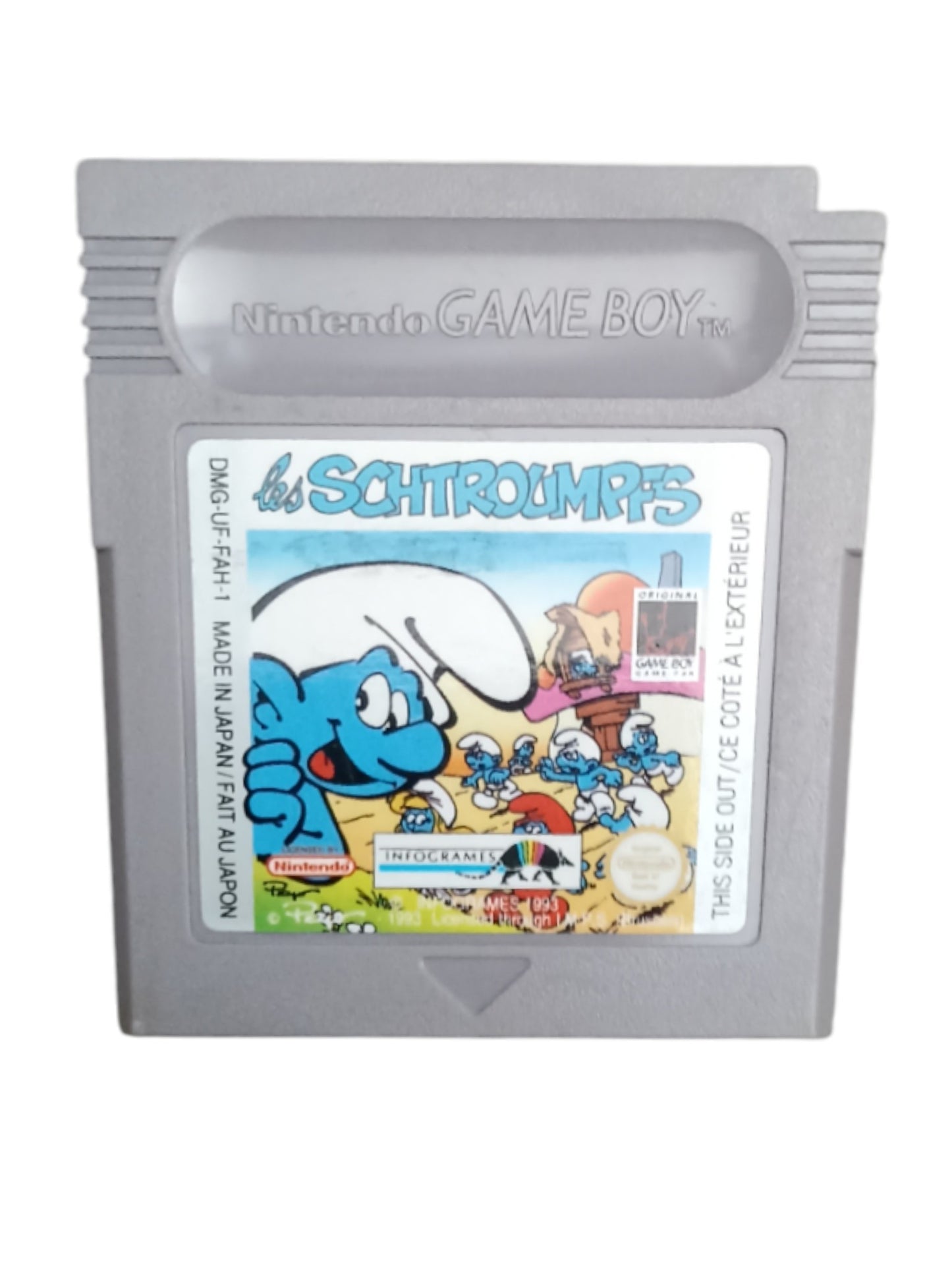 Les Schtroumpfs Game Boy (GB)