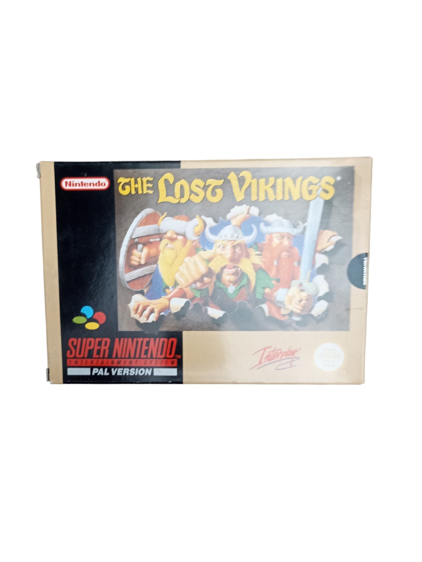The Lost Vikings Super Nintendo (SNES) Complet EUR-UKV