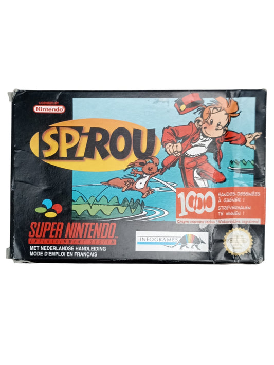 Spirou sur Super Nintendo (SNES) Complet FRA