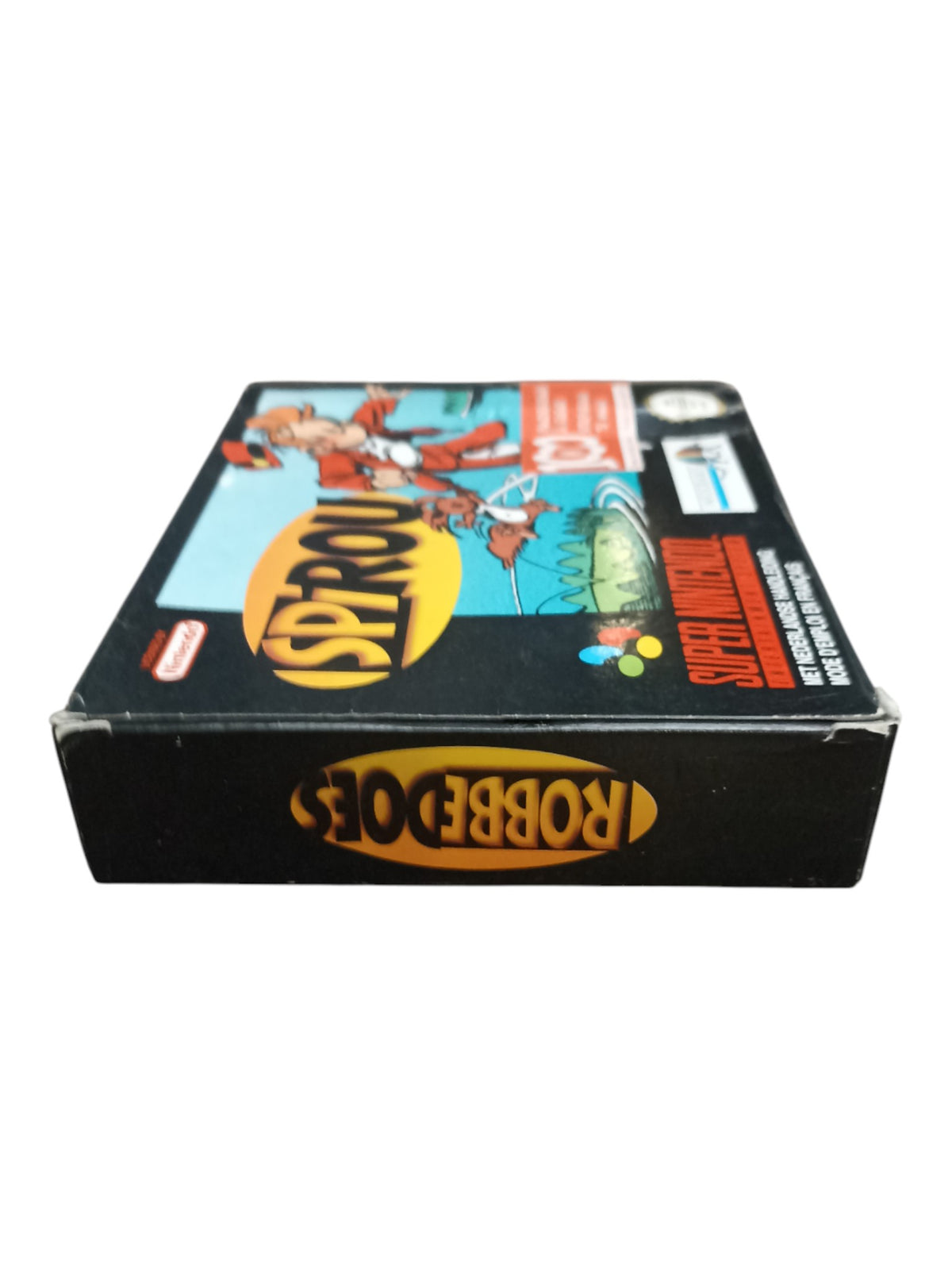Spirou sur Super Nintendo (SNES) Complet FRA
