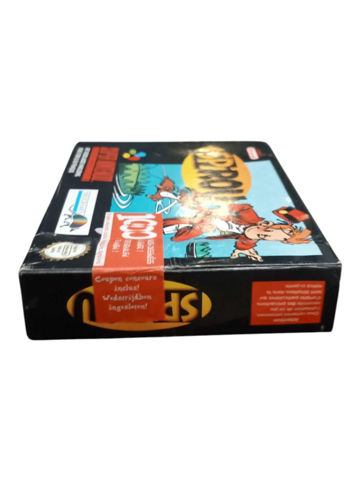 Spirou sur Super Nintendo (SNES) Complet FRA