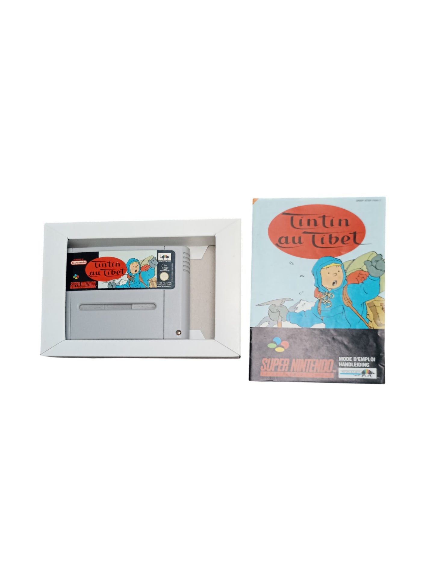 Tintin au Tibet Super Nintendo (SNES) complet