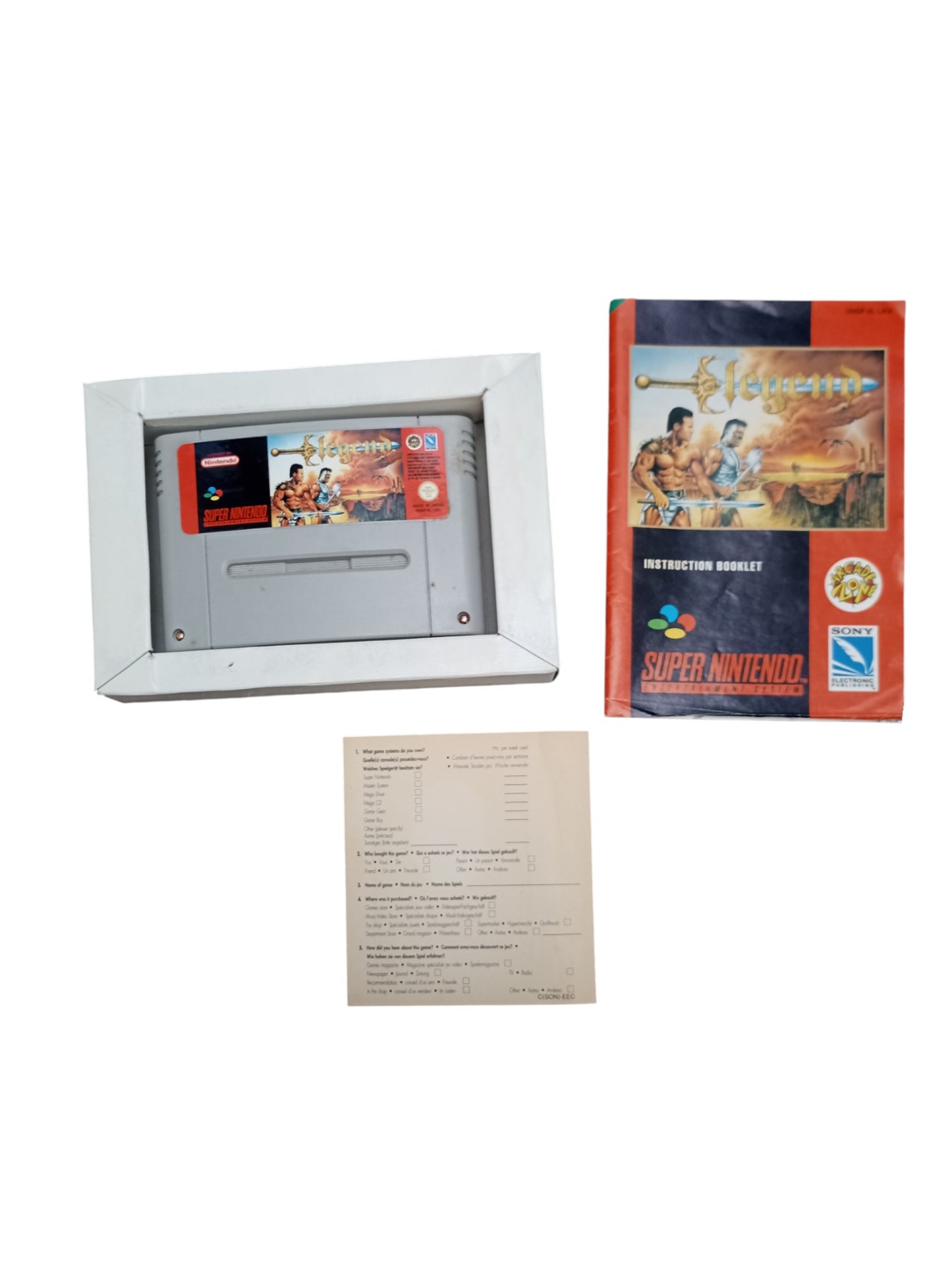 Legend Super Nintendo (SNES) FRA Complet