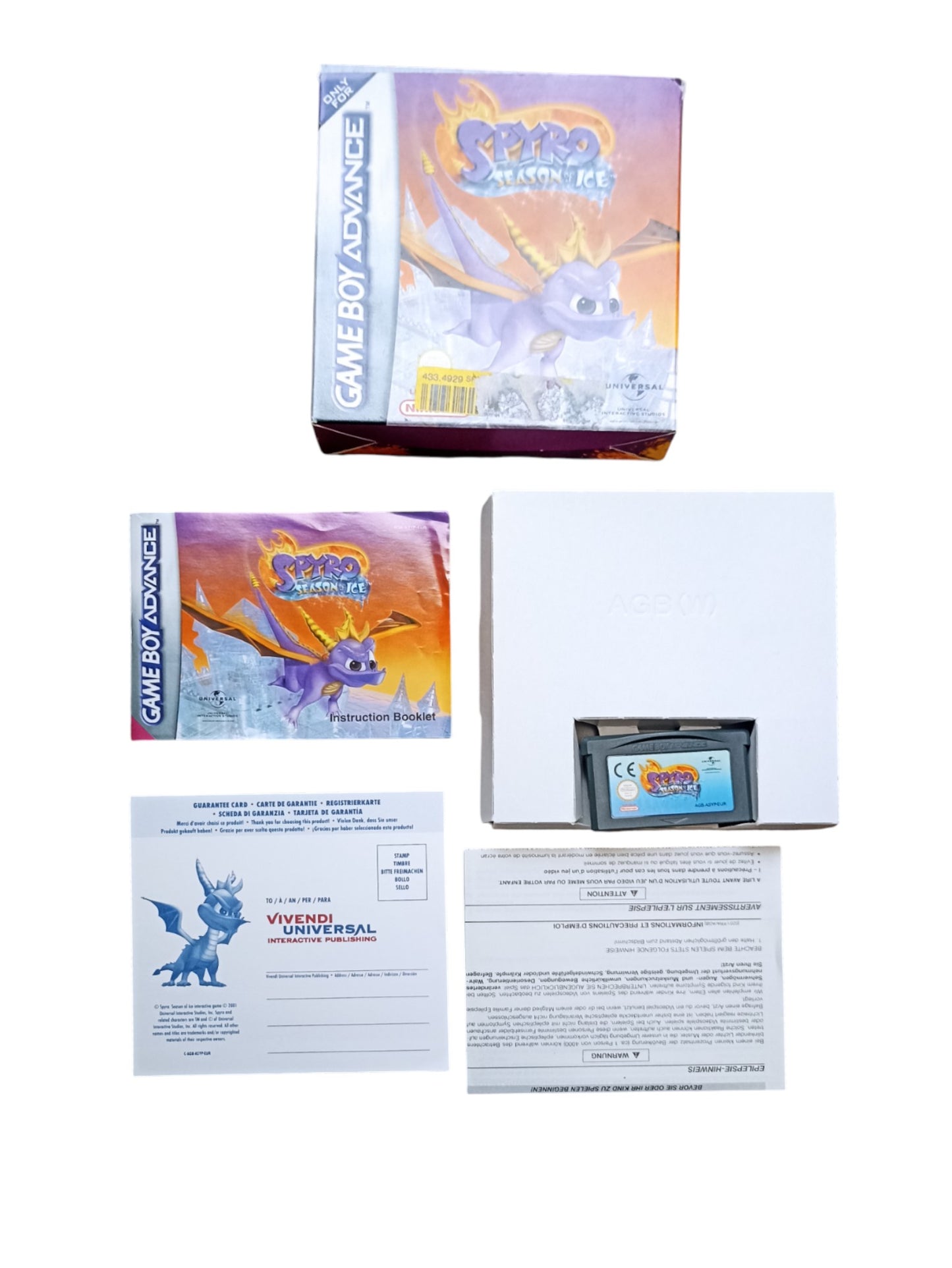Spyro : Season of Ice Game Boy Advance (GBA) FRA Complet