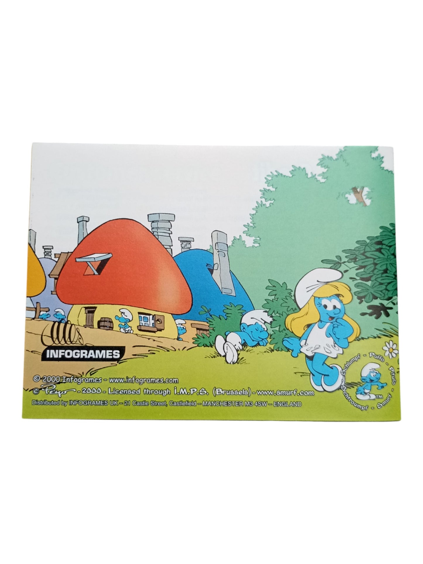 The Smurfs' Mission Nintendo Game Boy Color (GBC) Version EUR-UKV