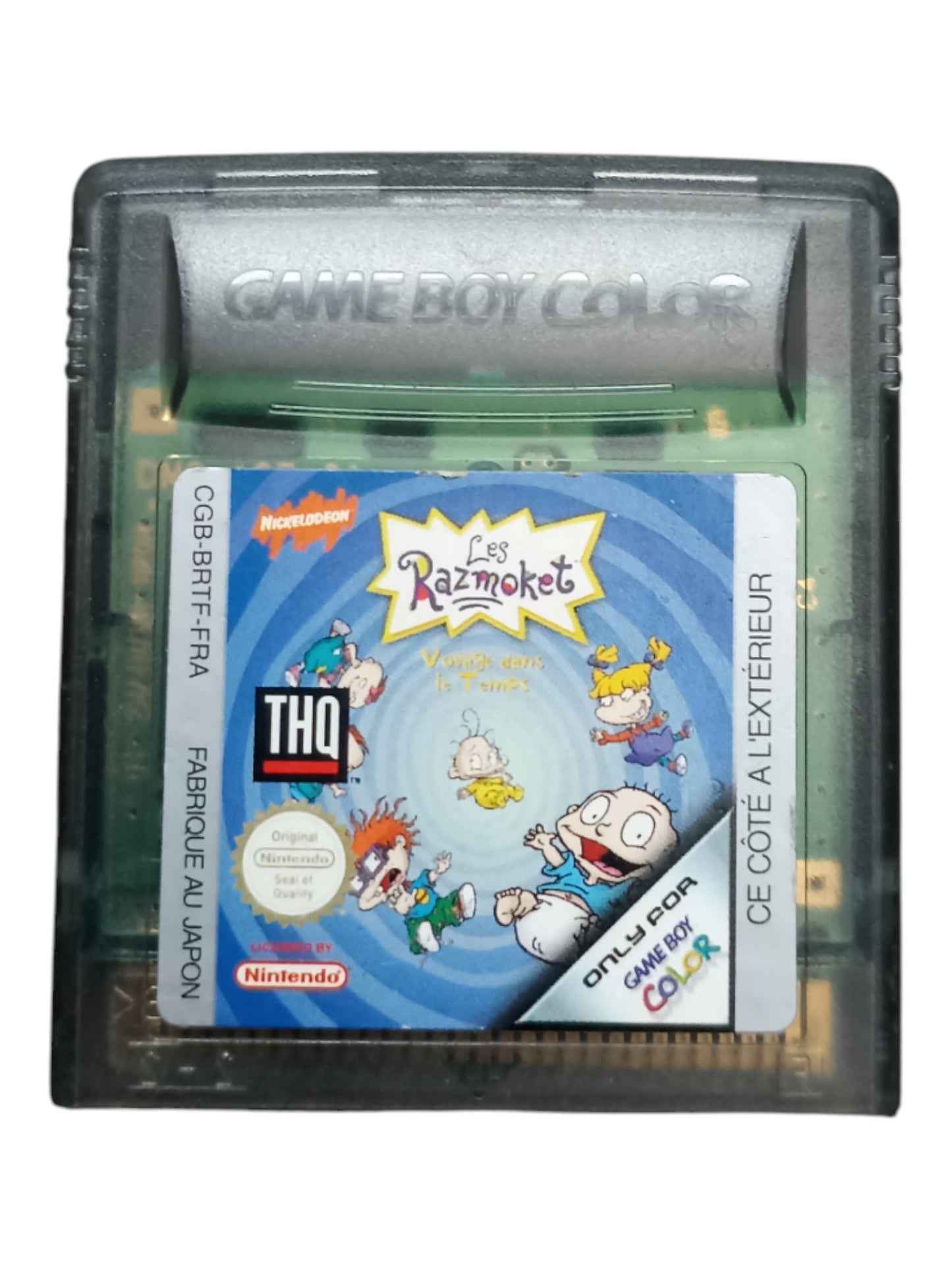 Les Razmoket : Voyage dans le Temps sur Game Boy Color (GBC) Version EUR-UKV