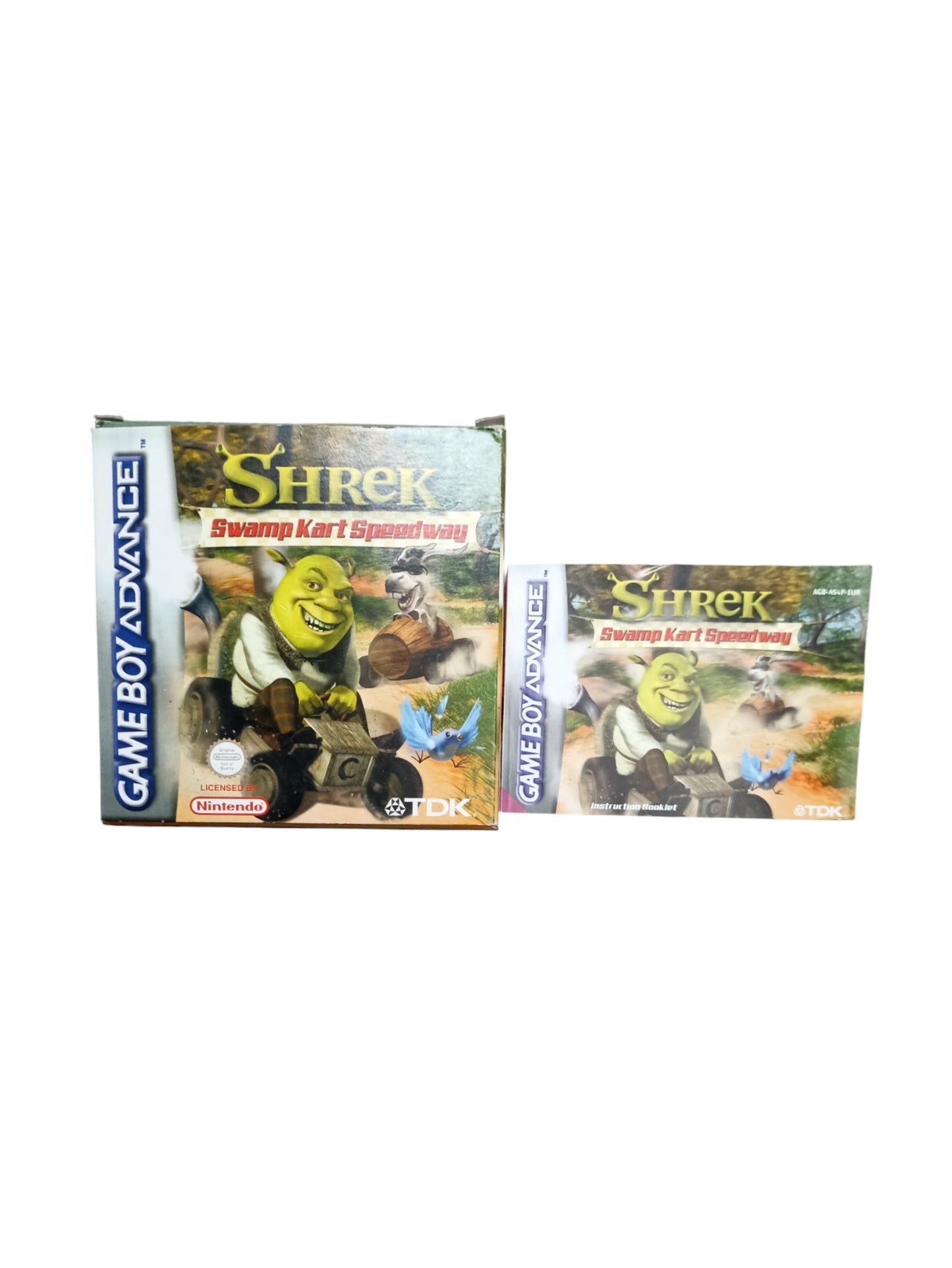 Shrek Swamp Kart Speedway Game Boy Advance (GBA) UKV