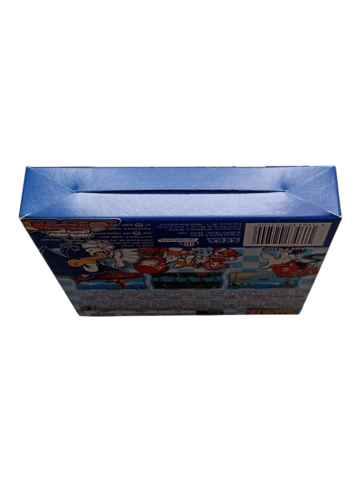 Sonic Advance Game Boy Advance (GBA) Version EUR-ESP
