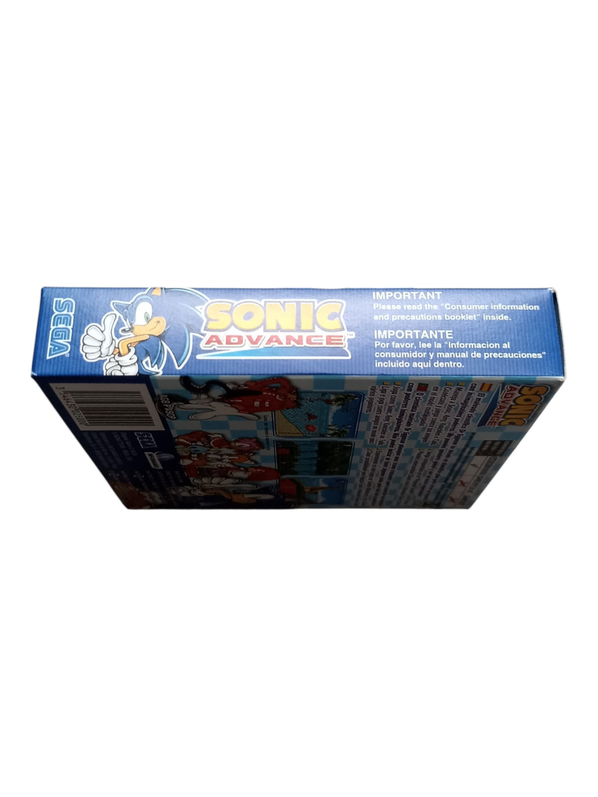 Sonic Advance Game Boy Advance (GBA) Version EUR-ESP