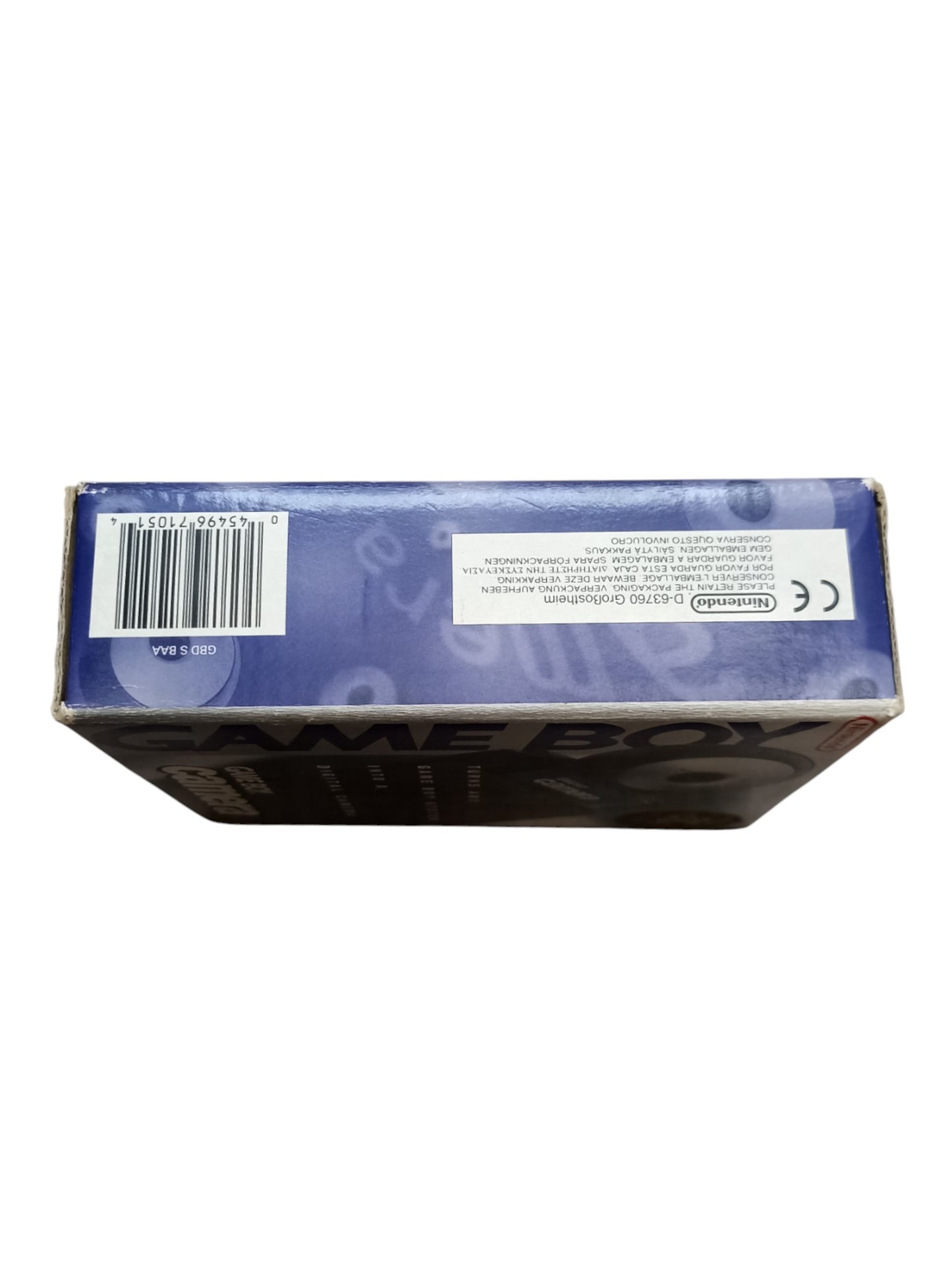 Caméra Game Boy (GB) Version EUR-UK