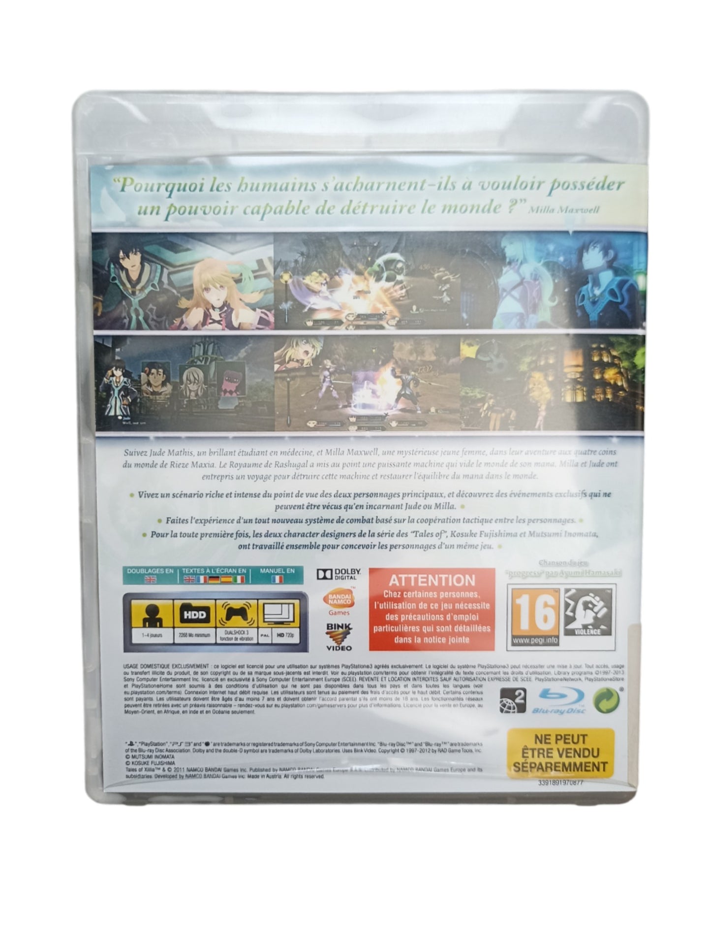 Tales of Xillia Playstation 3 (PS3)