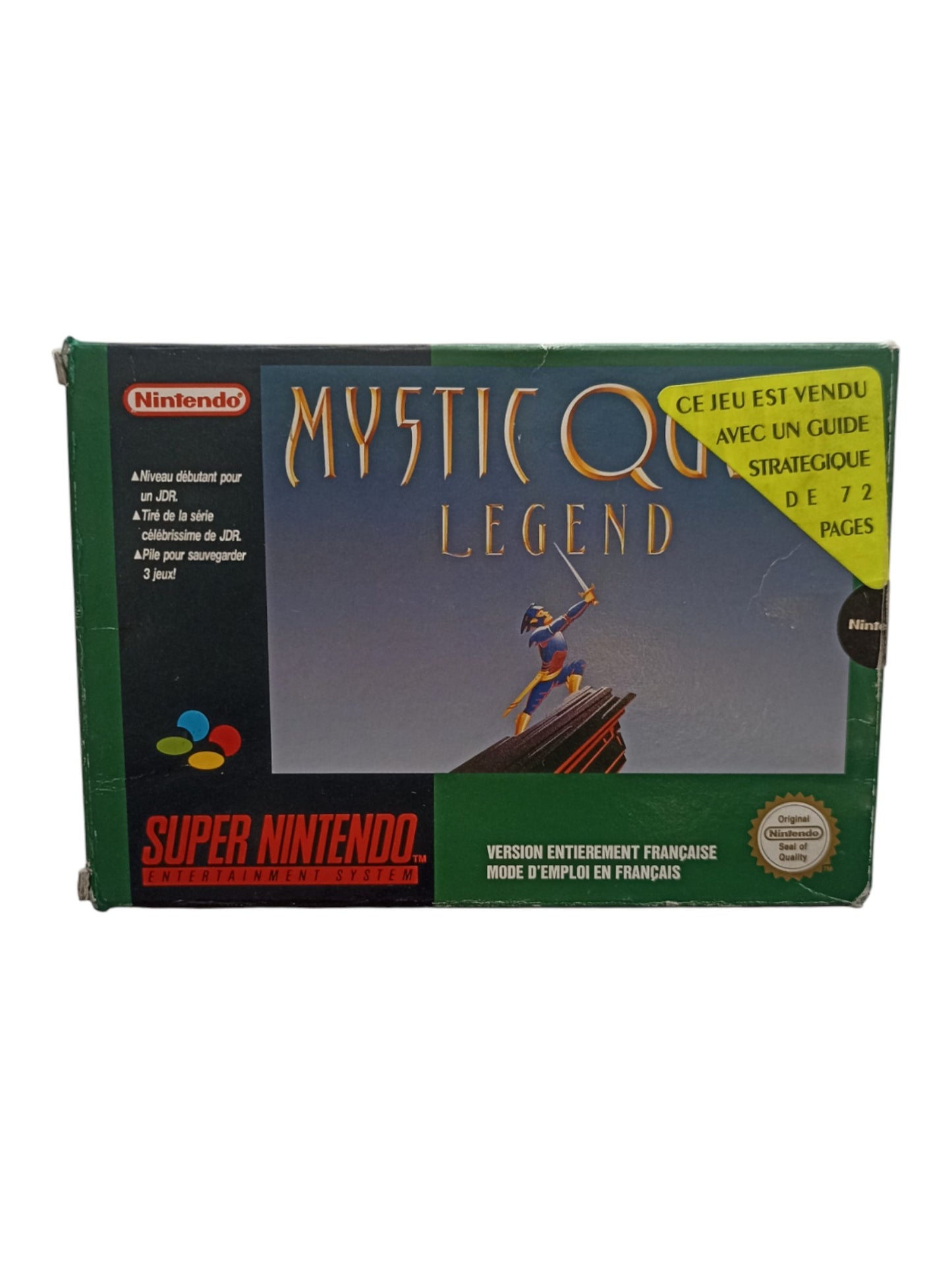 Mystics Quest Legends Super Nintendo (SNES) FRA Complet