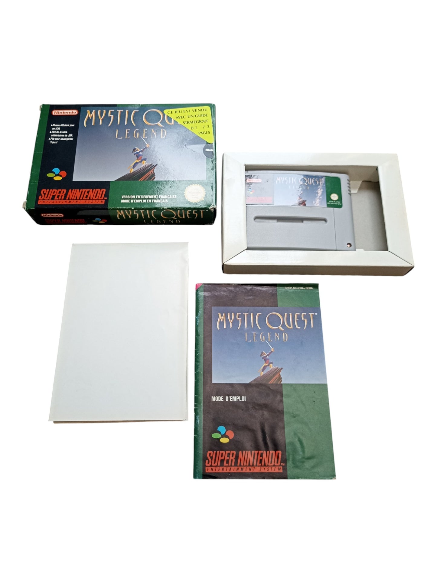 Mystics Quest Legends Super Nintendo (SNES) FRA Complet