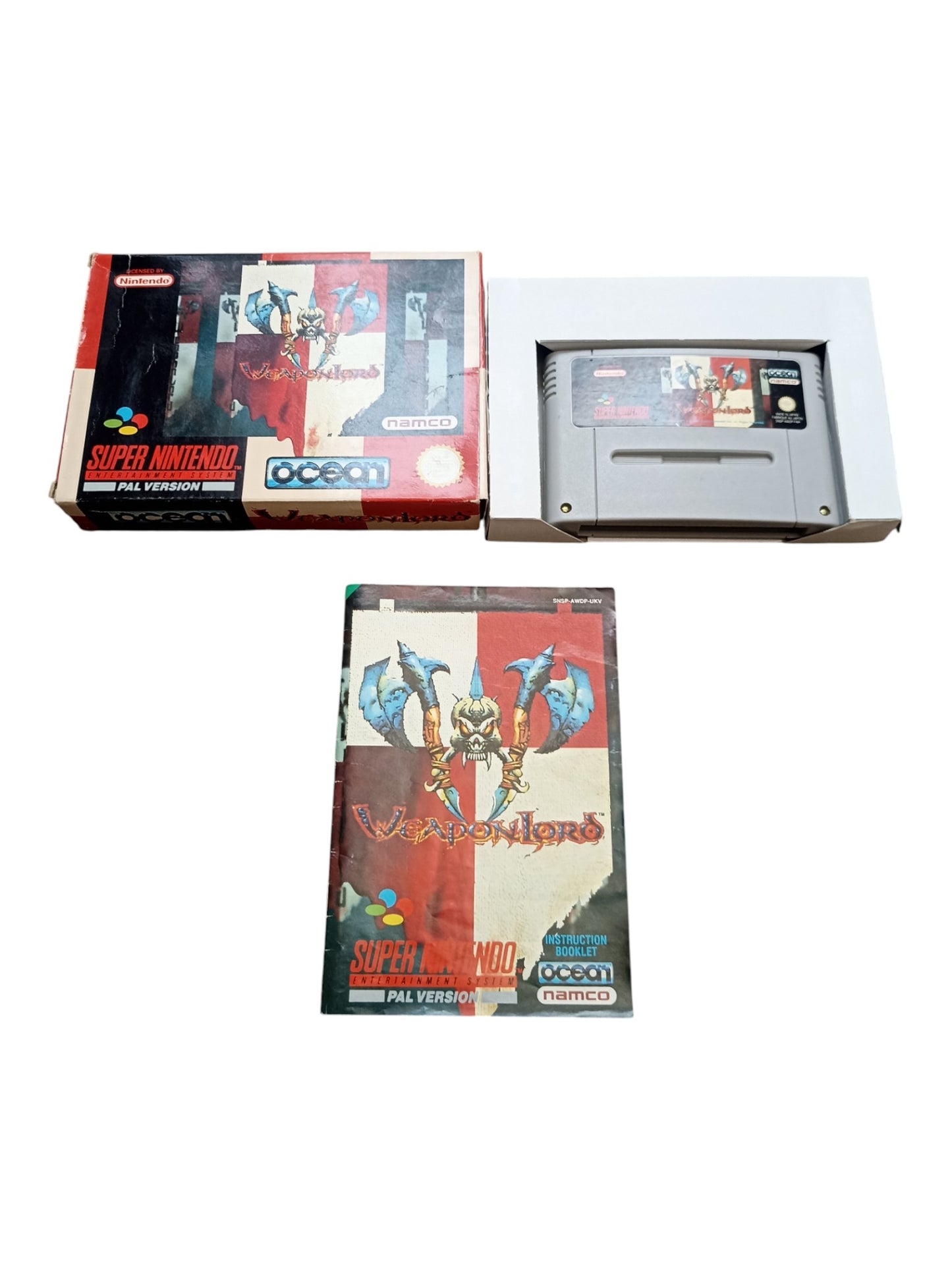 Weapond Lords Super Nintendo (SNES) EUR-UKV