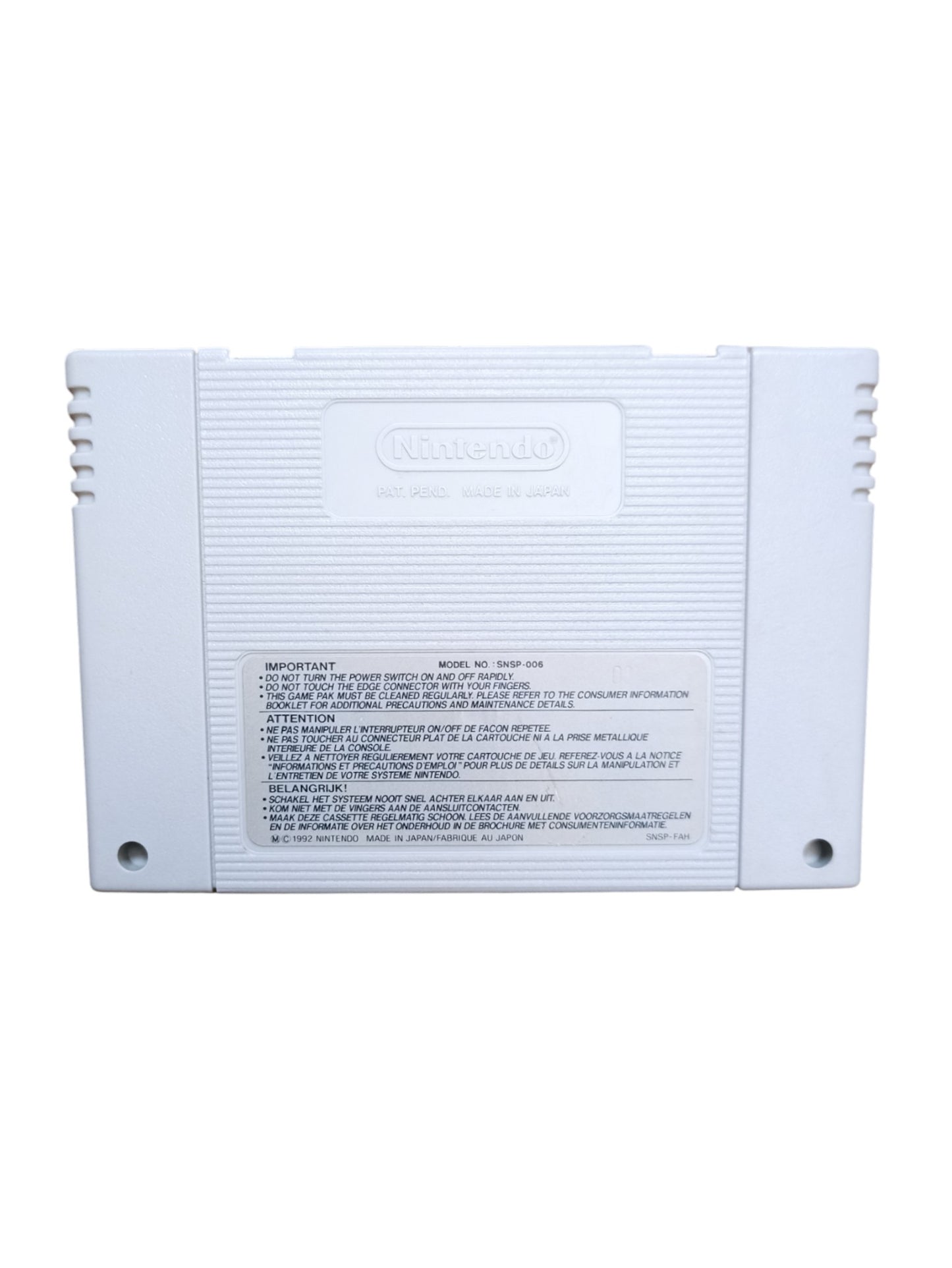 Weapond Lords Super Nintendo (SNES) EUR-UKV