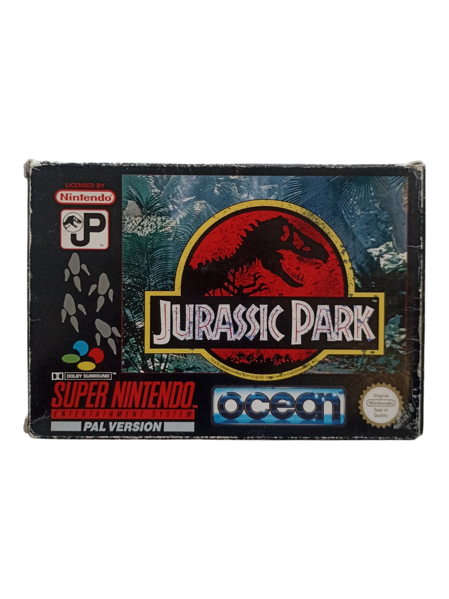 Jurassic Park Super Nintendo (SNES) EUR-UKV