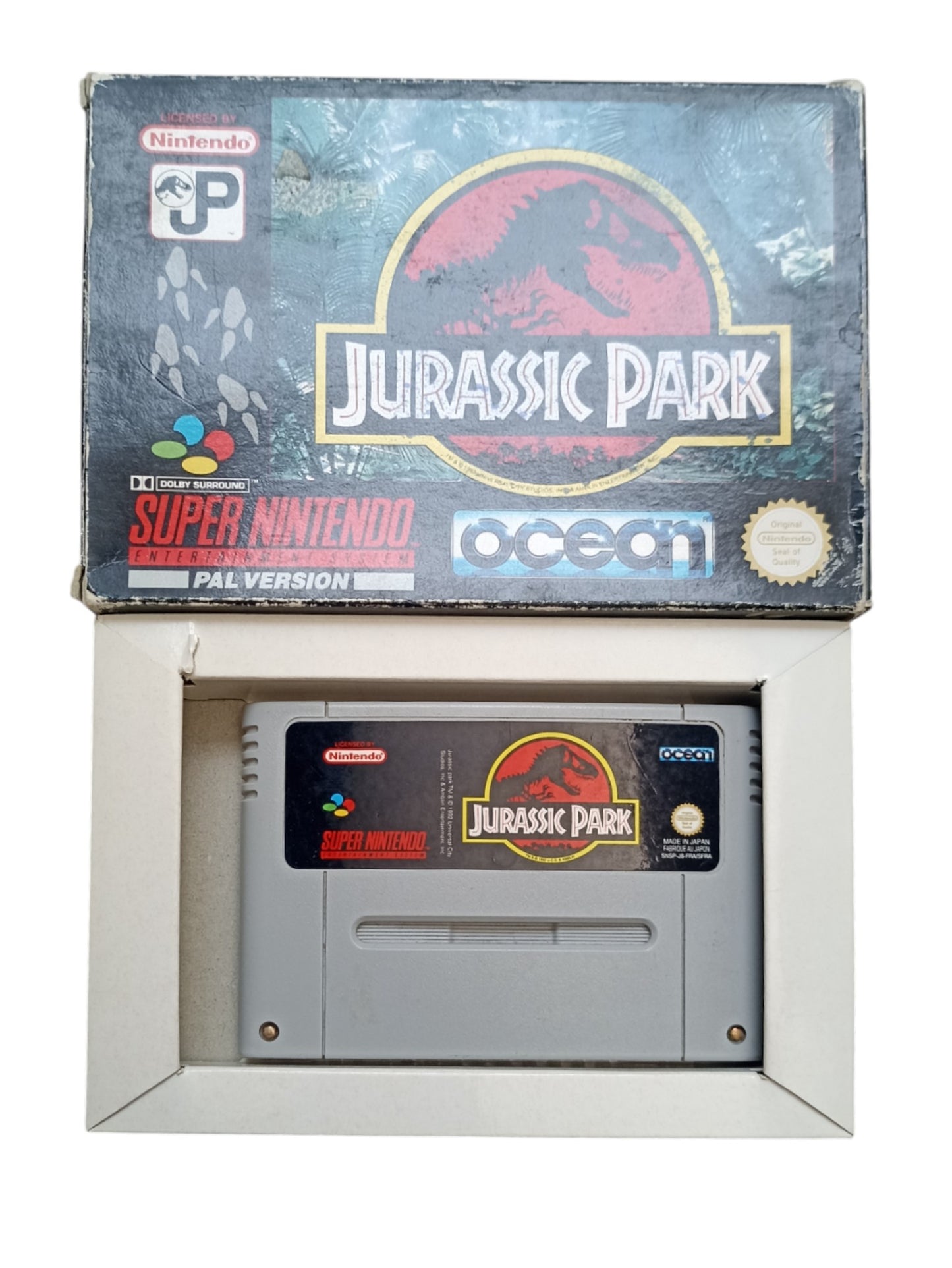 Jurassic Park Super Nintendo (SNES) EUR-UKV