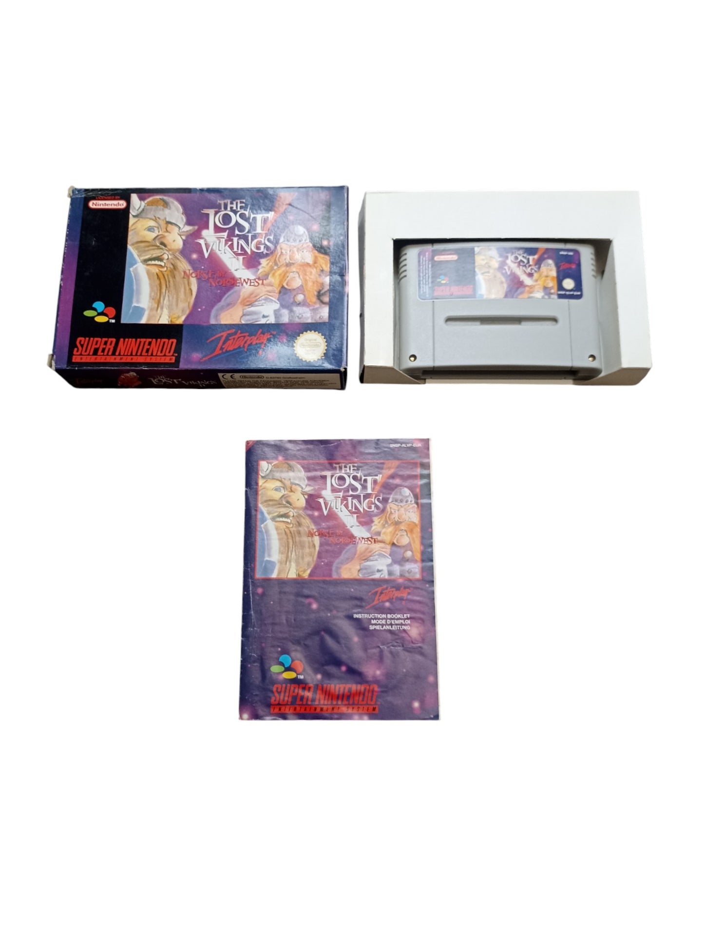 The Lost Vikings II Super Nintendo (SNES) Complet FRA