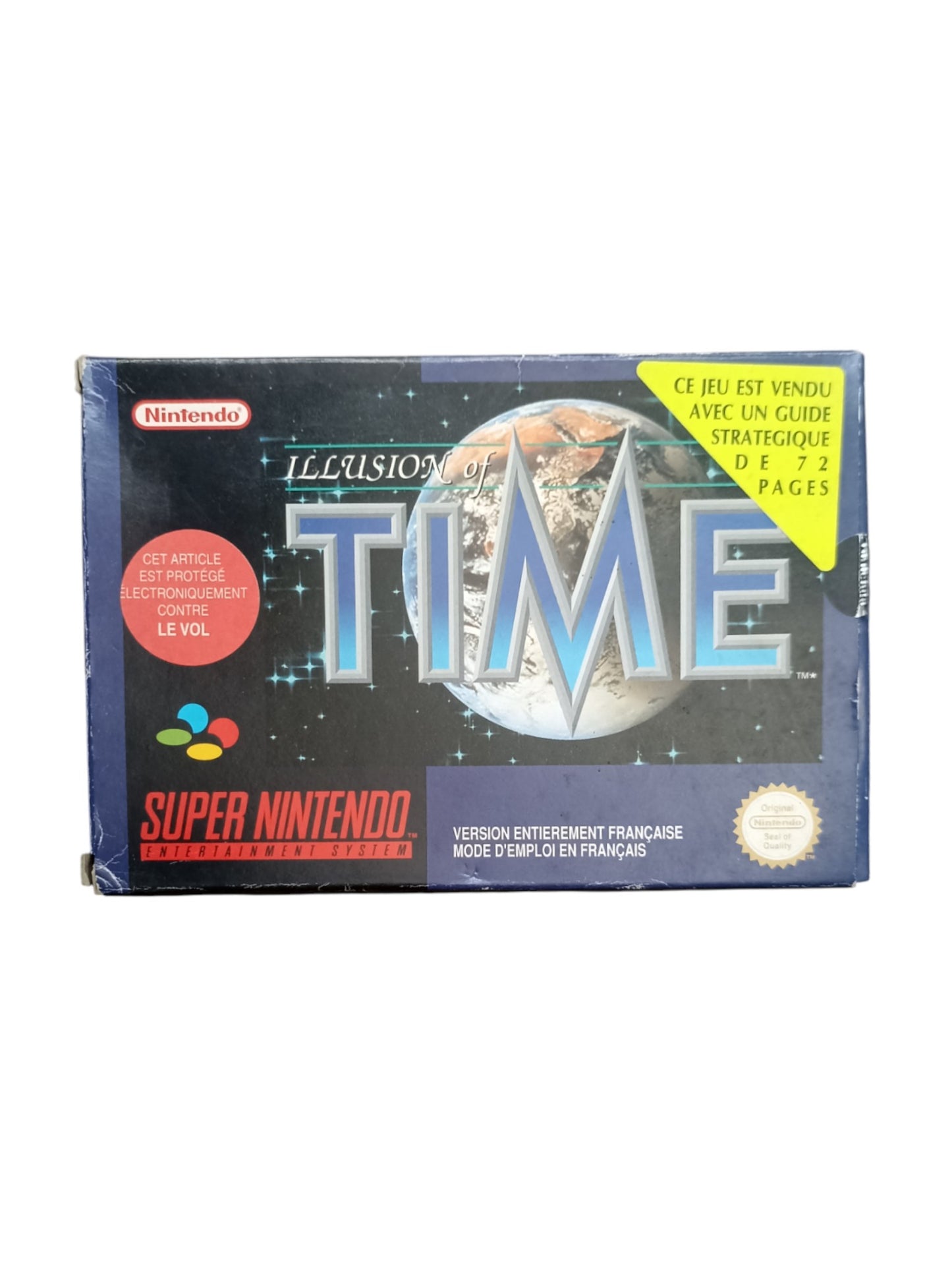 Illusion Of Time Super Nintendo (SNES) FRA