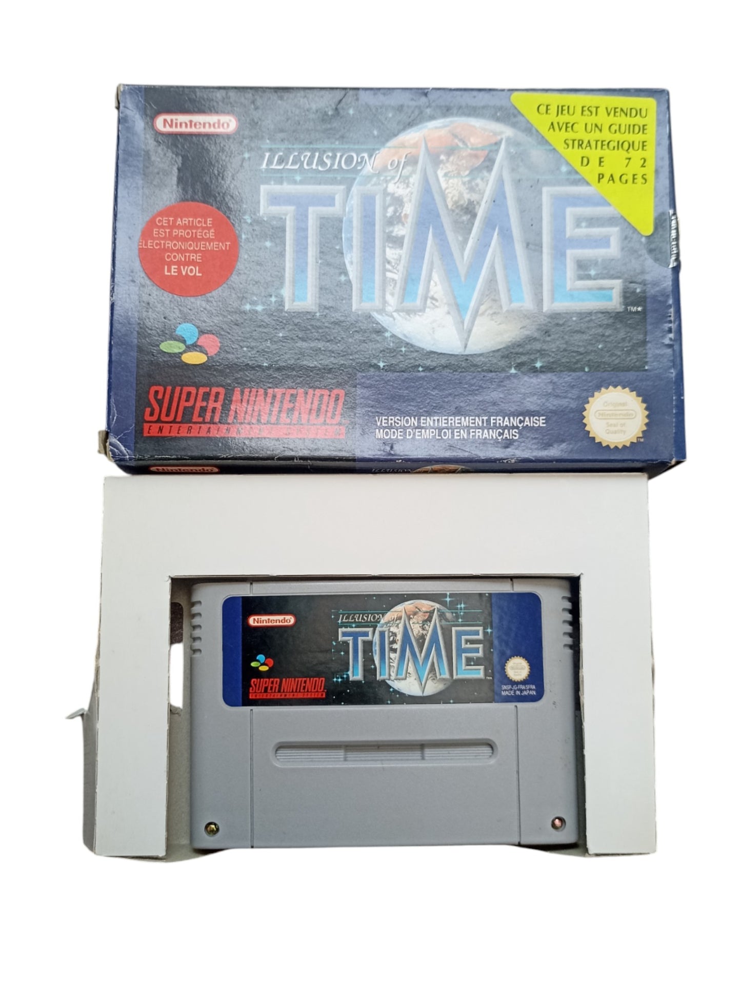 Illusion Of Time Super Nintendo (SNES) FRA