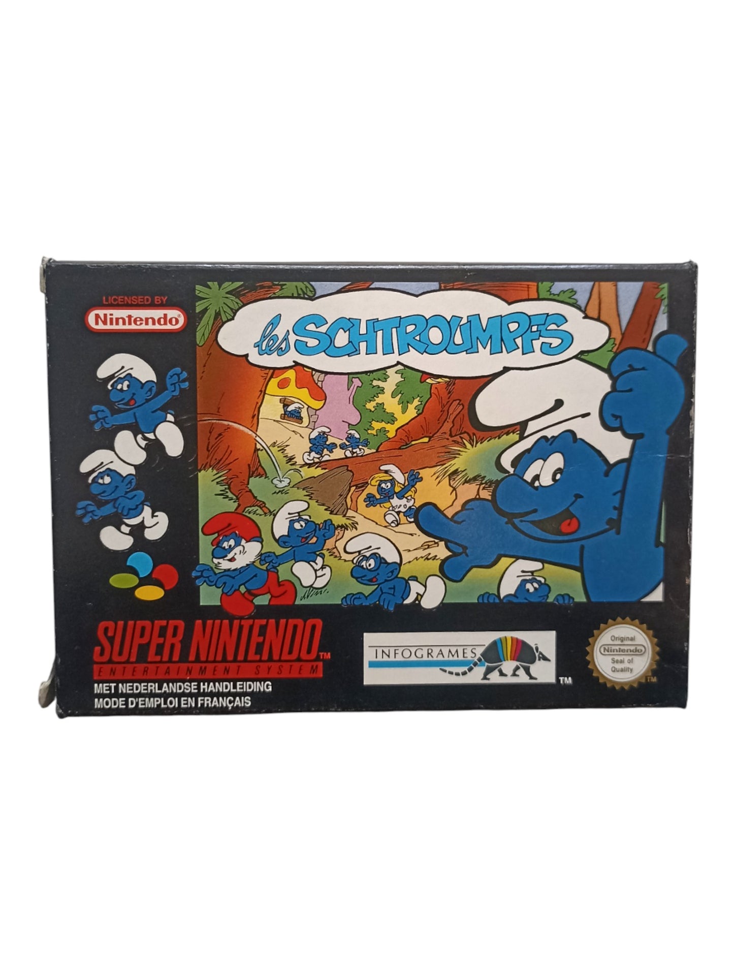 Les Schtroumpfs Super Nintendo (SNES) Complet FRA
