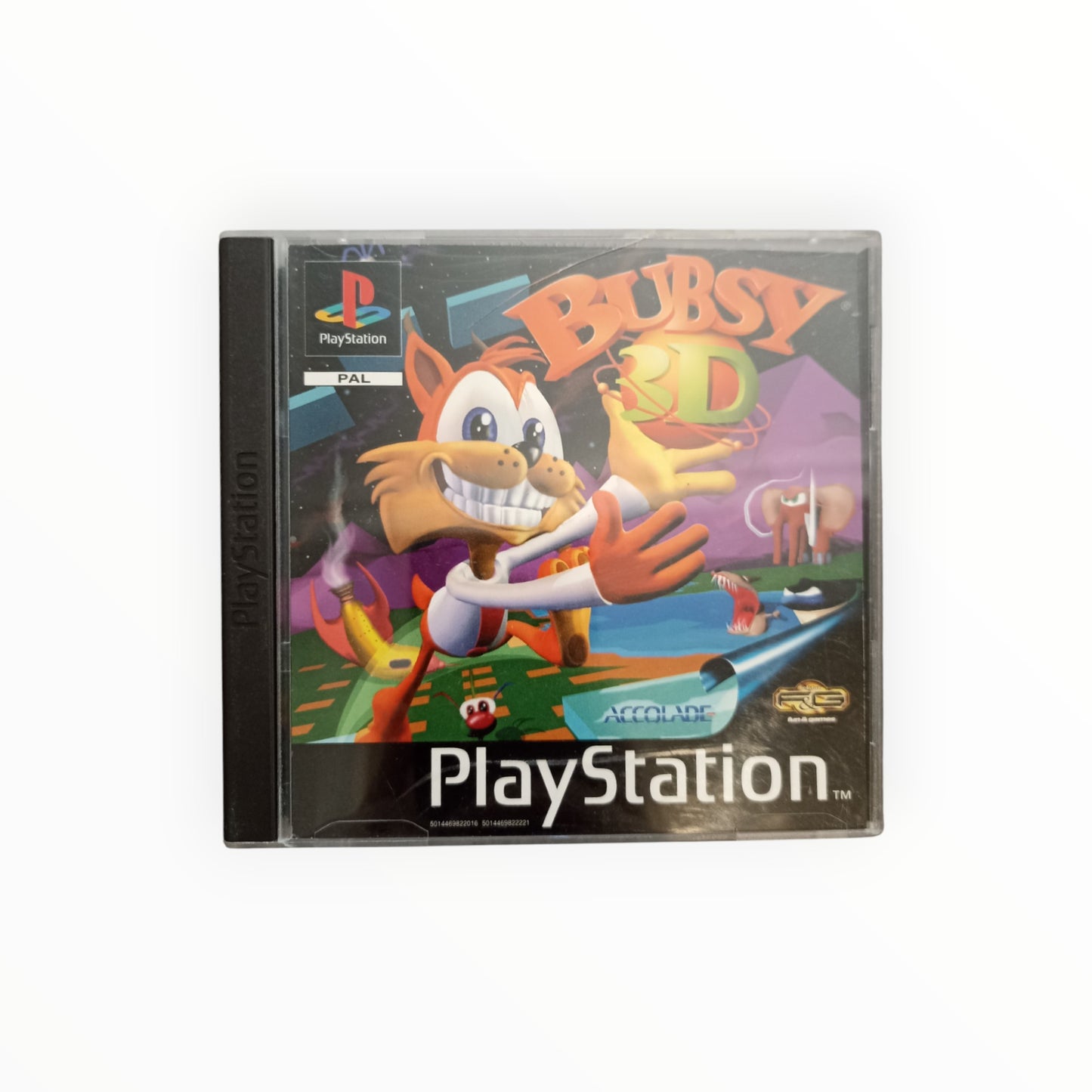 BUBSY 3D playstation 1 (PS1) FRA/UK