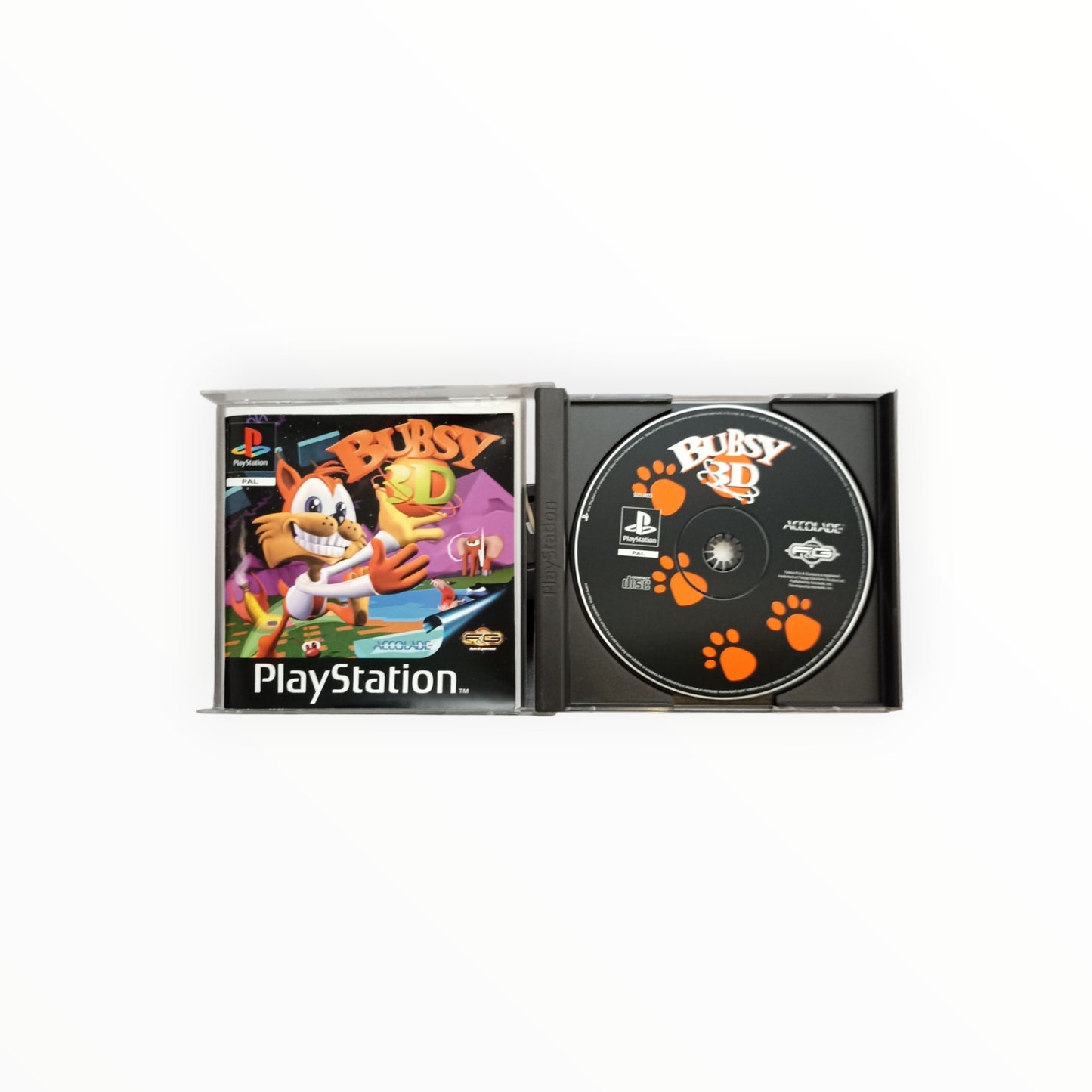 BUBSY 3D playstation 1 (PS1) FRA/UK