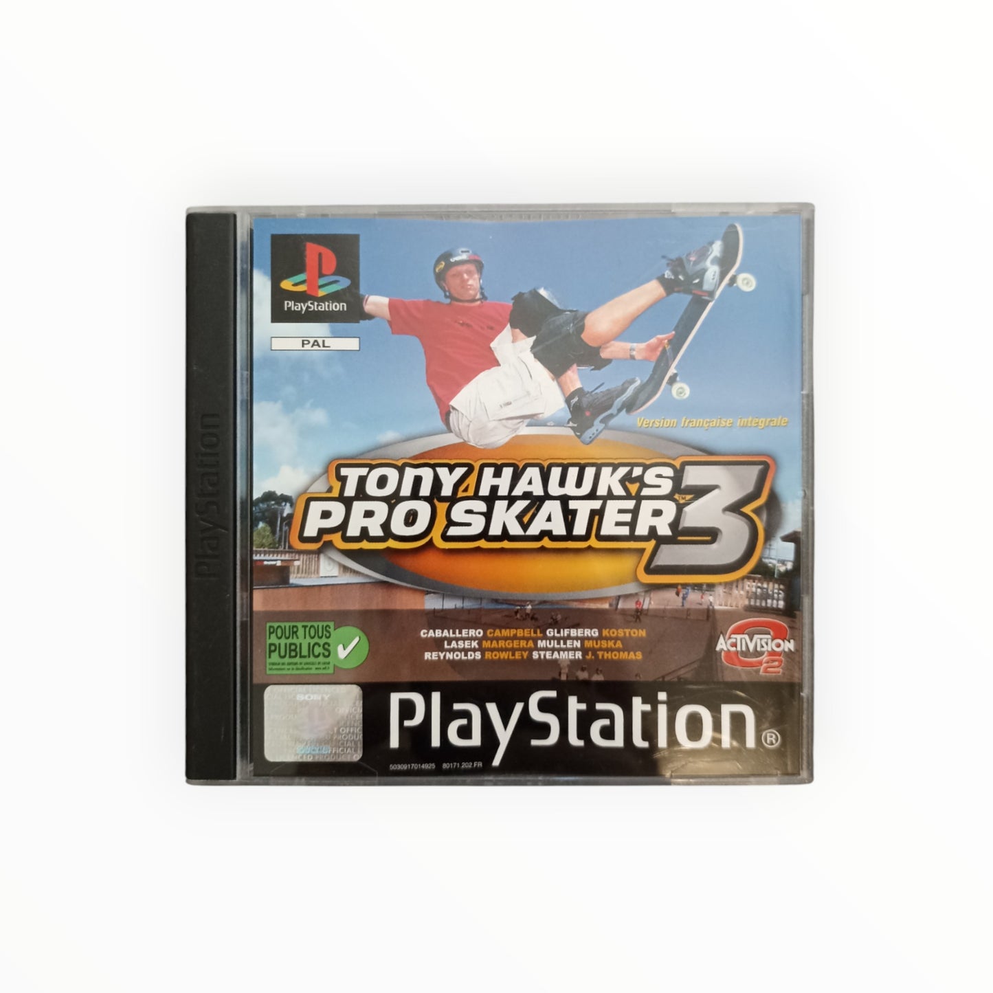 TONY HAWK PRO SKATER 3  playstation 1 (PS1)