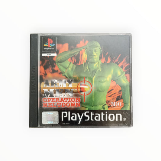 ARMY MEN OPERATION MELTDOWN playstation 1 (PS1)