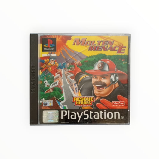 RESCUE HEROES MOLTEN MENACE playstation 1 (PS1)