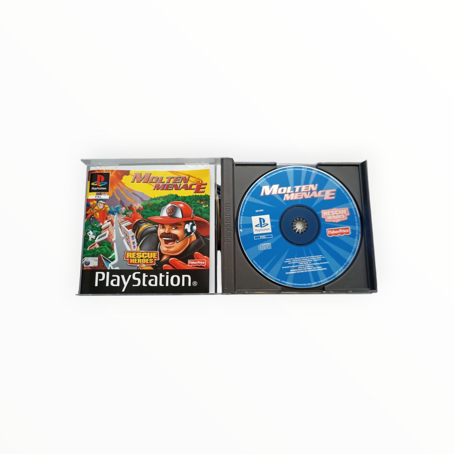 RESCUE HEROES MOLTEN MENACE playstation 1 (PS1)